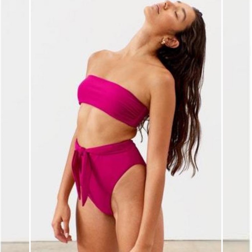 Mara Hoffman // Goldie Bikini Bottom in Levante